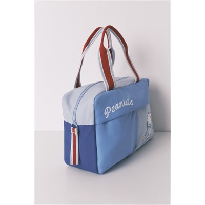 Neceser grande Snoopy azul estampado