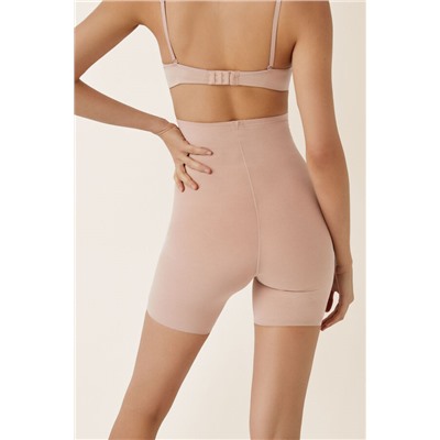 Pantalón moldeador tul nude