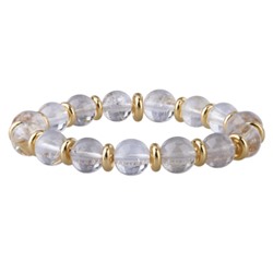 Браслет Терра (волосатик 11мм; покрытие золото) 16-18см, Есть комплект