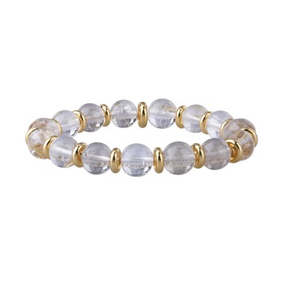 Браслет Терра (волосатик 11мм; покрытие золото) 16-18см, Есть комплект