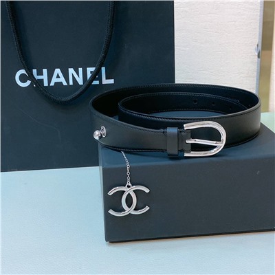 Женский ремень с подвеской  Chane*l 🖤