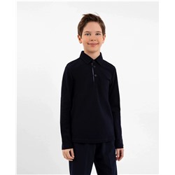 Поло-пике с длинными рукавами, застёжкой на пуговицах и нагрудным карманом 💜Gullive*r