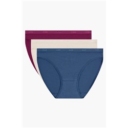 Pack 3 bragas clásicas varios colores