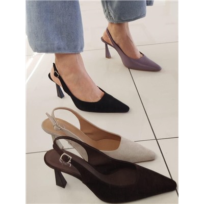 Босоножки черные