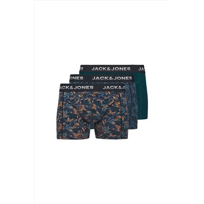 Jack & Jones Maxwell Erkek 3'lü Boxer (12283353-DN)