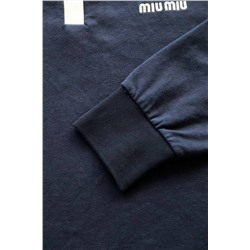 Поло с длинным рукавом   Mi*u Mi*u