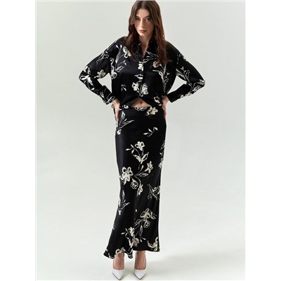 Юбка макси из 100% вискозы, S1114/paluma