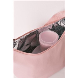 Bolsa térmica porta alimentos rosa