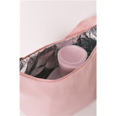 Bolsa térmica porta alimentos rosa