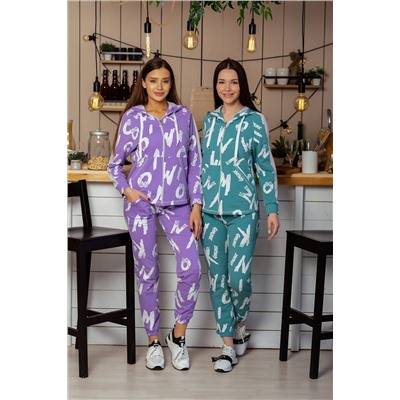 Костюм 8229 (толстовка+брюки) лаванда. НАТАЛИ #773865