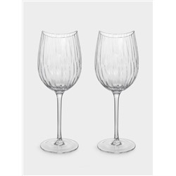 Бокал для белого вина, 400 мл, 2 шт, кристальное стекло, Violin