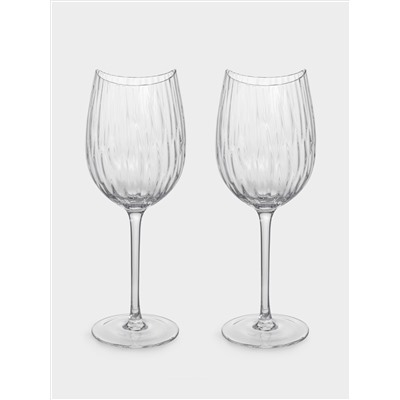 Бокал для белого вина, 400 мл, 2 шт, кристальное стекло, Violin