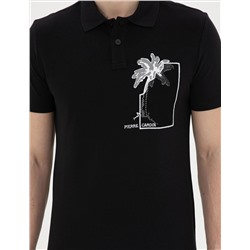 Siyah Slim Fit Tişört