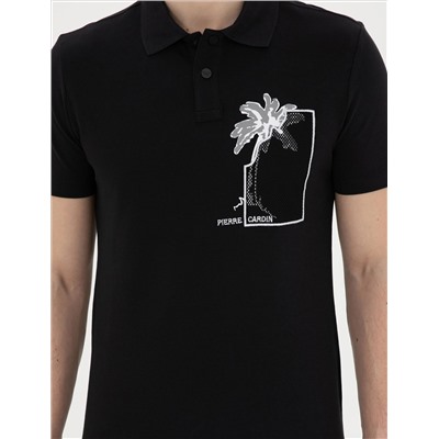 Siyah Slim Fit Tişört