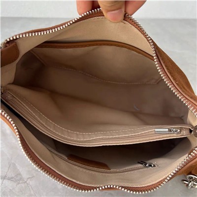 Женская замшевая сумка