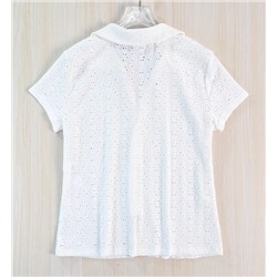 Женская рубашка с коротким рукавом