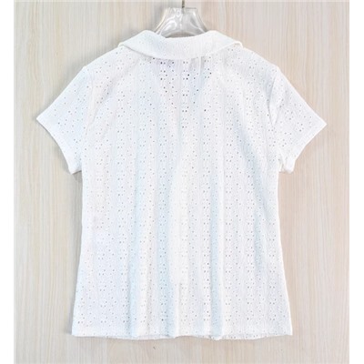 Женская рубашка с коротким рукавом