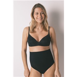 Sujetador "maternity" triangular relleno encaje negro LOVELY