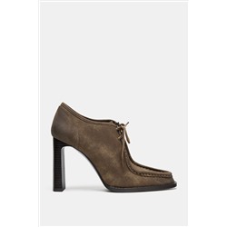 ZAPATO TACÓN CORDONES