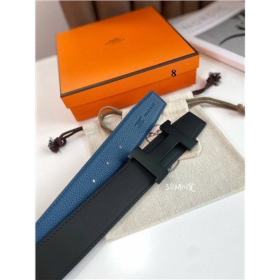 Мужской двухсторонний ремень  Herme*s 🧡