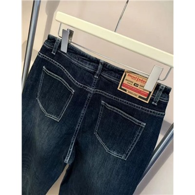 Женские осенне-зимние, эластичные, стираные, хлопковые джинсы ДИЗЕЛ*Ь