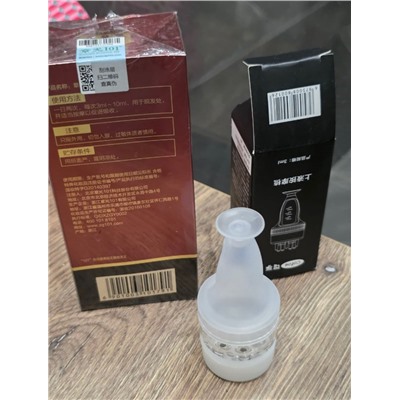 Мини гребень " 2 в 1" для нанесения лекарственных средств + массаж