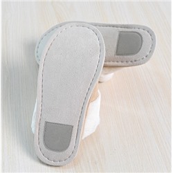 Зимние японские замшевые и бархатные теплые нескользящие домашние тапочки