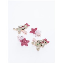 Set navideño de 4 clips