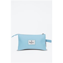 Bolso de mano Aide Celeste y rosa