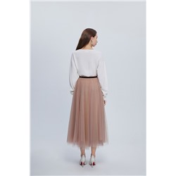 Jersey de lana y cachemir Blanco