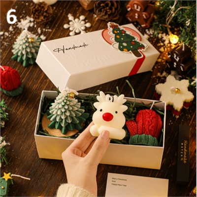 Свечи фигурные. В наборе 3 штуки