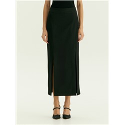 Юбка миди с разрезами, S1121/monk