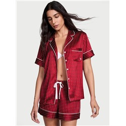 Victoria's Secret Glazed Satin Short Pajama Set