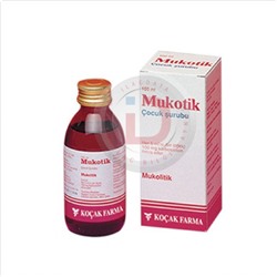 MUKOTIK 100 MG/5 ML COCUK SURUBU Карбоцистеин karbosistein