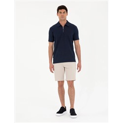 Taş Slim Fit Dokuma Şort