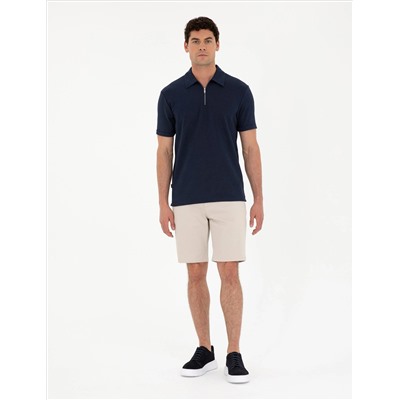 Taş Slim Fit Dokuma Şort