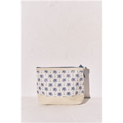 Neceser mediano rafia palmeras