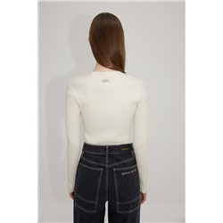 Jersey de lana Crudo