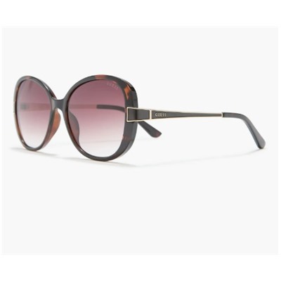 55mm Oval Sunglasses GUESS