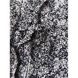 Платье халат с цветочным принтом, высококачественная реплика  Icicl*e