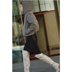 WATER AND WIND PROTECTION SHORT PUFFER ANORAK