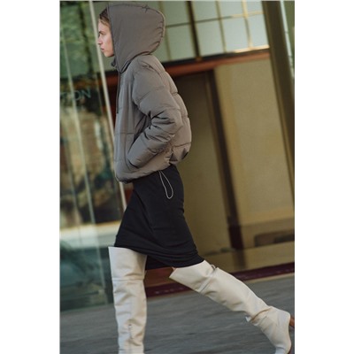 WATER AND WIND PROTECTION SHORT PUFFER ANORAK