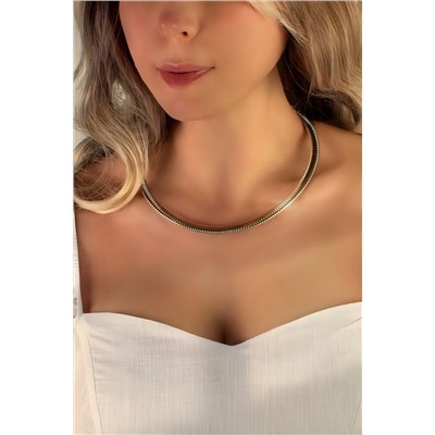 Дизайнерский чокер-обруч Жгут, 8мм + Подарок