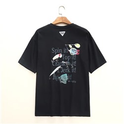 Мужская футболка Columbi*a с круглым вырезом и короткими рукавами с принтом на спине. Влагопоглощающая и быстросохнущая ткань. Солнцезащитный эффект UPF30+.