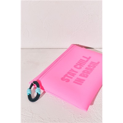 Bolsa bañador- bikini impermeable rosa