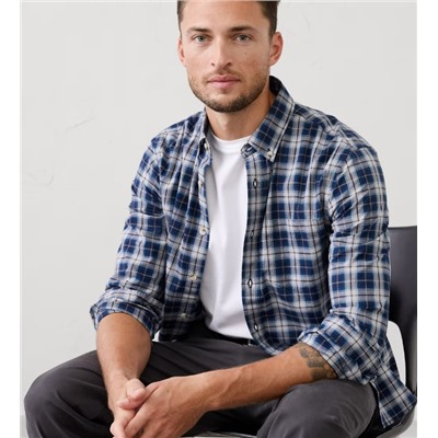 Slim-Fit Softwash Cotton Shirt