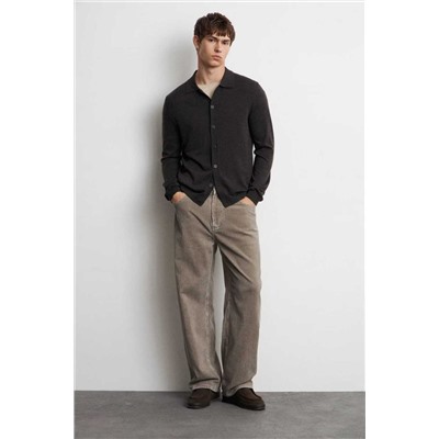 Мужские вельветовые брюки прямого покроя ЛАЙ*М