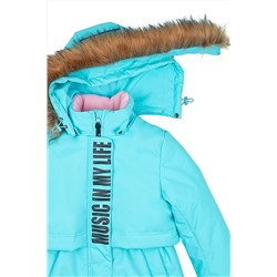 Парка 5з5221 бирюзовый #289184