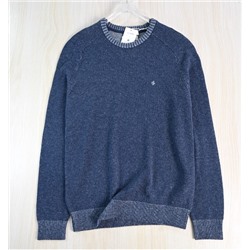 Мужской повседневный шерстяной трикотажный свитер