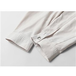 Maa*g / для тех, кто не в курсе эти магазины открыли в России вместо бывшей Zar*a 👕.. коллекция 2024✔️  рубашка острым воротником, экспорт в 🇷🇺  ( цена на бирке 4999😁)